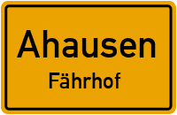 Kiefernweg in AhausenFährhof