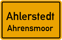 Straßenverzeichnis Ahlerstedt Ahrensmoor
