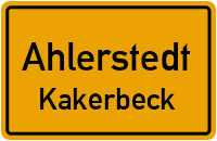 Alte Dorfstraße in AhlerstedtKakerbeck