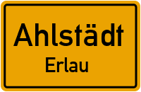 Hauptstraße in AhlstädtErlau