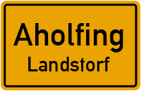 Straßen in Aholfing Landstorf