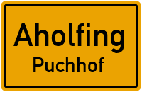 Straßen in Aholfing Puchhof
