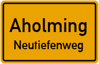 Pöringer Straße in 94527 Aholming (Neutiefenweg)