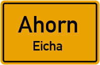Eichenstraße in AhornEicha