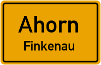 Creidlitzer Straße in AhornFinkenau