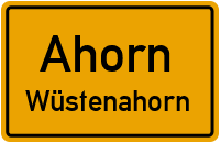 Rosenweg in AhornWüstenahorn