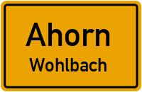 Schafhofer Straße in AhornWohlbach