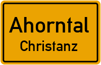 Christanz in AhorntalChristanz
