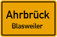 Straßen in Ahrbrück Blasweiler