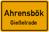 Sibliner Straße in AhrensbökGießelrade