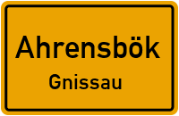 Kirchstraße in AhrensbökGnissau