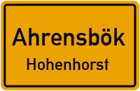 Heuerstubben in AhrensbökHohenhorst