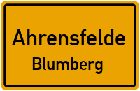 Schloßstraße in AhrensfeldeBlumberg