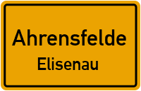 Elisenauer Straße in AhrensfeldeElisenau