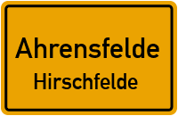 Rosenweg in AhrensfeldeHirschfelde
