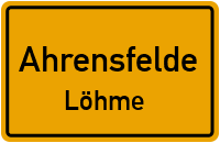 Bernauer Chaussee in AhrensfeldeLöhme