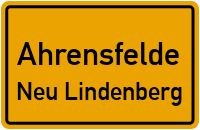 Volkerstraße in AhrensfeldeNeu Lindenberg