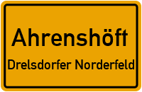 Straßen in Ahrenshöft Drelsdorfer Norderfeld