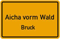 Straßen in Aicha vorm Wald Bruck