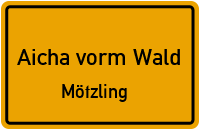 Am Bärnbach in Aicha vorm WaldMötzling