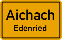 Dorfstraße in AichachEdenried