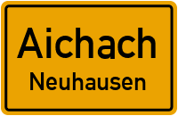 Straßenverzeichnis Aichach Neuhausen