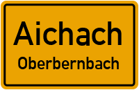 Hauptstraße in AichachOberbernbach