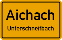 Straßenverzeichnis Aichach Unterschneitbach