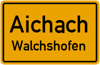 Fichtenweg in AichachWalchshofen