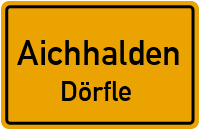 Birkenstraße in AichhaldenDörfle