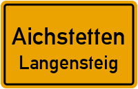 Straßenverzeichnis Aichstetten Langensteig