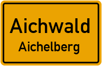 Weinbergweg in AichwaldAichelberg