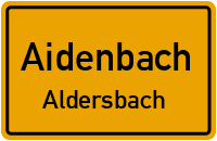 Schulstraße in AidenbachAldersbach