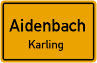 Kapellenweg in AidenbachKarling