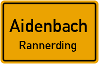 Rannerding in AidenbachRannerding