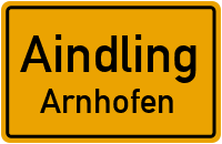 Geisbergstraße in AindlingArnhofen