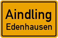 Mühlenweg in AindlingEdenhausen