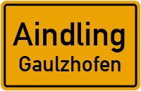 Ringweg in AindlingGaulzhofen