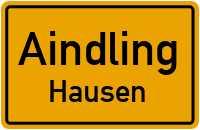 Drosselstraße in AindlingHausen