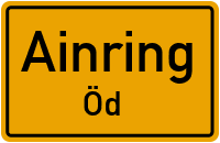 Straßen in Ainring Öd