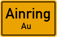 Straßen in Ainring Au