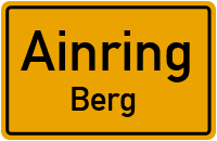 Straßen in Ainring Berg