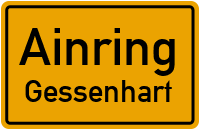 Straßen in Ainring Gessenhart