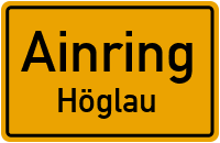 Straßen in Ainring Höglau
