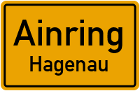 Straßen in Ainring Hagenau