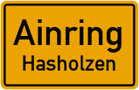 Straßen in Ainring Hasholzen