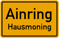 Straßen in Ainring Hausmoning