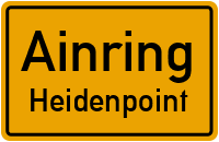 Sandgrubenweg in AinringHeidenpoint