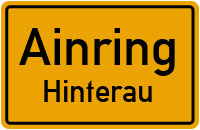 Straßen in Ainring Hinterau