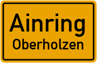 Straßen in Ainring Oberholzen